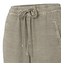MAC JEANS - EASY, Cotton linen tencel grün