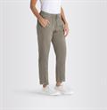MAC JEANS - EASY, Cotton linen tencel grün
