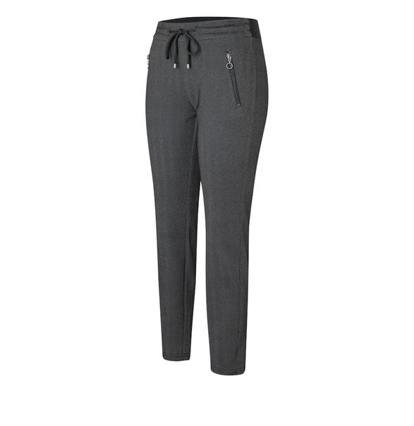 MAC JEANS - EASY, Light Jersey grau1