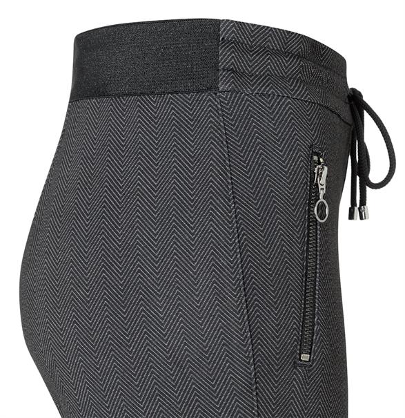 MAC JEANS - EASY, Light Jersey grau1
