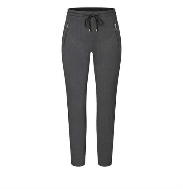 MAC JEANS - EASY, Light Jersey grau1