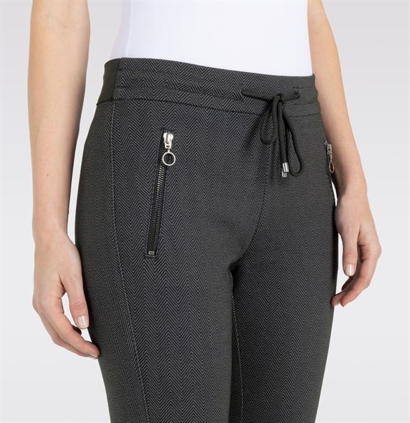MAC JEANS - EASY, Light Jersey grau1
