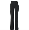 MAC JEANS - FLARE, Light Jersey black