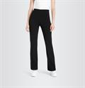 MAC JEANS - FLARE, Light Jersey black