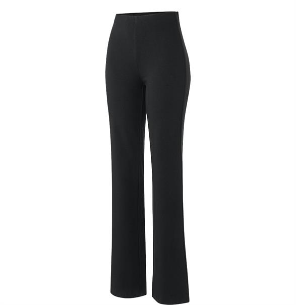 MAC JEANS - FLARE, Light Jersey black