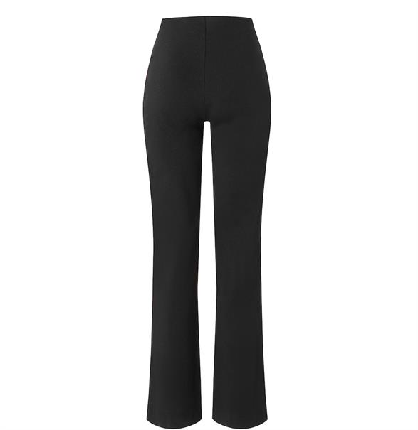 MAC JEANS - FLARE, Light Jersey black