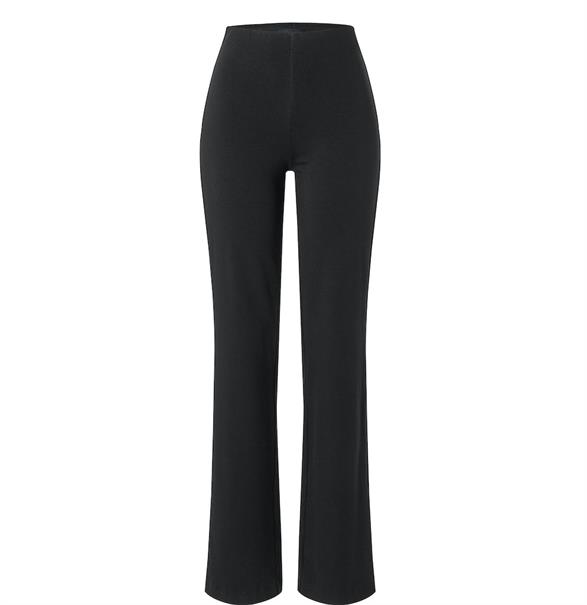 MAC JEANS - FLARE, Light Jersey black