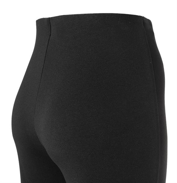 MAC JEANS - FLARE, Light Jersey black