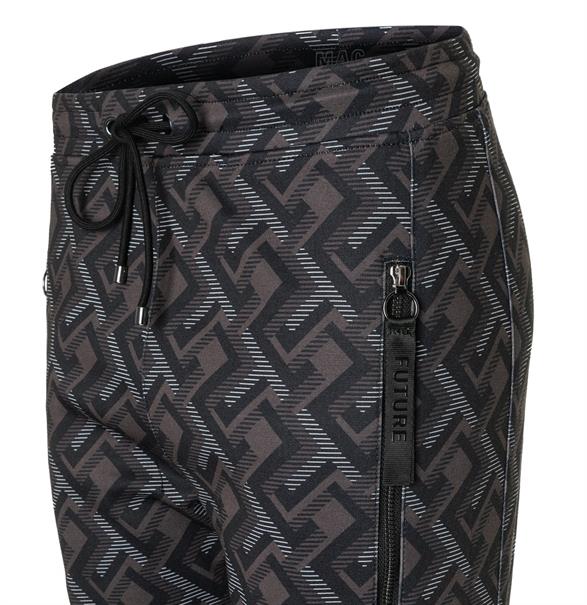 MAC JEANS - FUTURE, Soft jersey grau