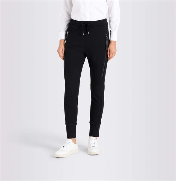 MAC JEANS - FUTURE, Stretch ribbon black