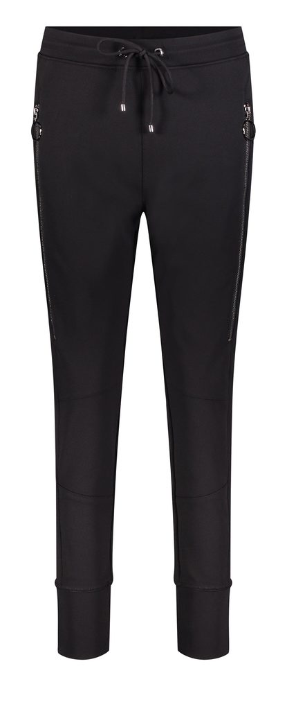 MAC JEANS - FUTURE, Stretch ribbon black