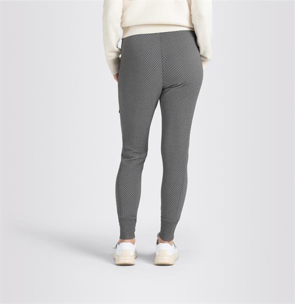 MAC JEANS - FUTURE, Stretch ribbon light storm grey jacquard