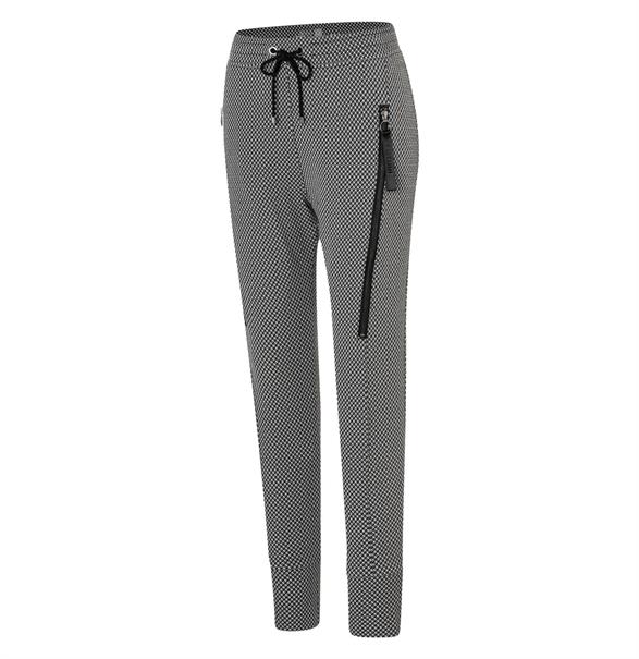 MAC JEANS - FUTURE, Stretch ribbon light storm grey jacquard