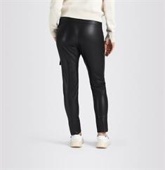 MAC JEANS - FUTURE vegan, Light vegan leather black