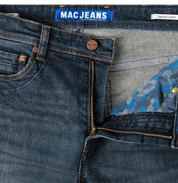 MAC JEANS - Garvin, 90s Denim blau3