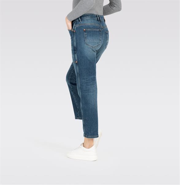 MAC JEANS - IOWA, Auth. comfort vintage denim blau
