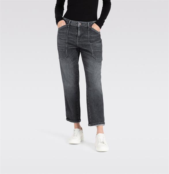 MAC JEANS - IOWA, Authentic comfort denim grau