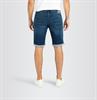 MAC JEANS - Jogn Bermuda, Light Sweat Denim blau2