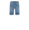 MAC JEANS - Jogn Bermuda, Light Sweat Denim blau