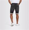 MAC JEANS - Jogn Bermuda, Light Sweat Denim grau4