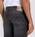 MAC JEANS - Jogn Bermuda, Light Sweat Denim grau4