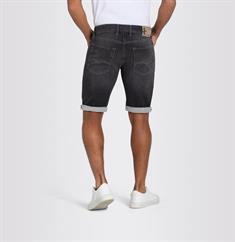 MAC JEANS - Jogn Bermuda, Light Sweat Denim grau4