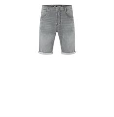 MAC JEANS - Jogn Bermuda, Light Sweat Denim grau