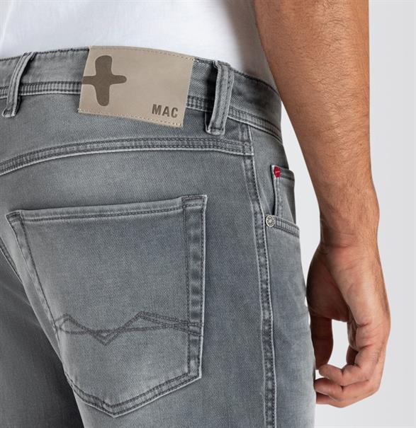 MAC JEANS - Jog´n Jeans, Light Sweat Denim midgrey authentic wash