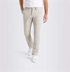 MAC JEANS - Lennox , Minimal Printed Gabardine beige