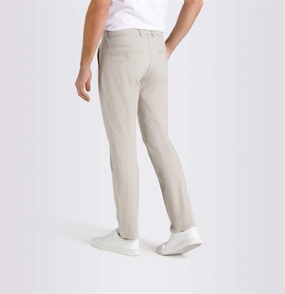 MAC JEANS - Lennox , Minimal Printed Gabardine beige