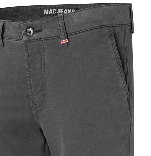 MAC JEANS - Lennox Worker, Broken Twill Stretch grau