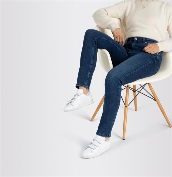 MAC JEANS - MEL , Light authentic denim blau4