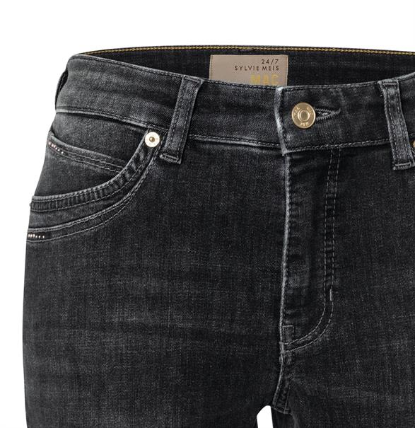 MAC JEANS - MEL, Light authentic denim schwarz