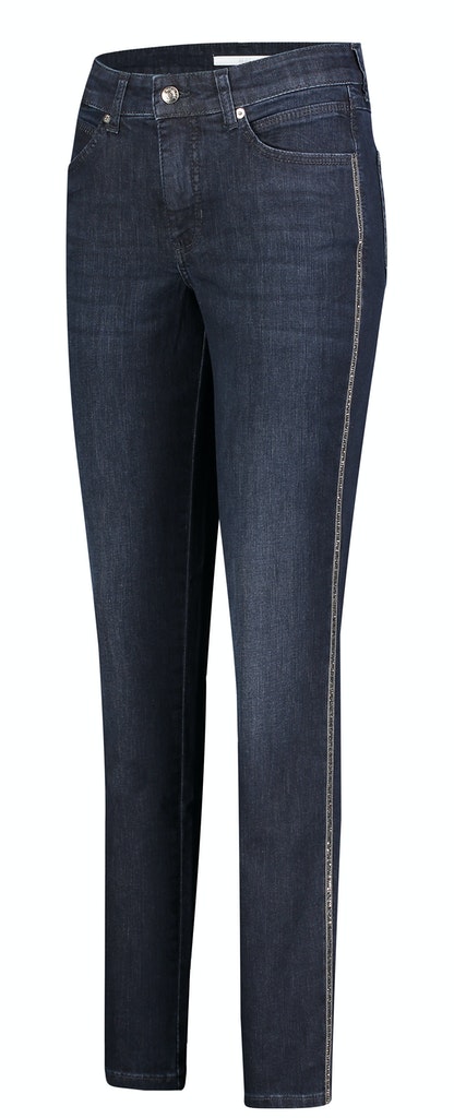 MAC JEANS - MELANIE glam galloon, PERFECT Fit Forever Denim blau