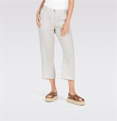 MAC JEANS - NORA, Pure linen grau