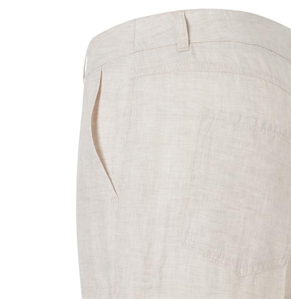 MAC JEANS - NORA, Pure linen grau