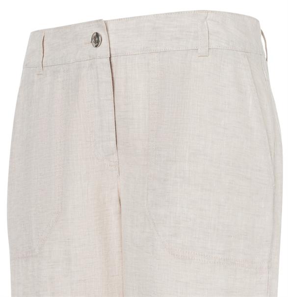 MAC JEANS - NORA, Pure linen grau