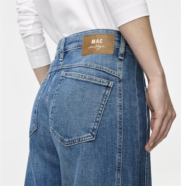 MAC JEANS - OHIO, Auth. comfort vintage denim blau