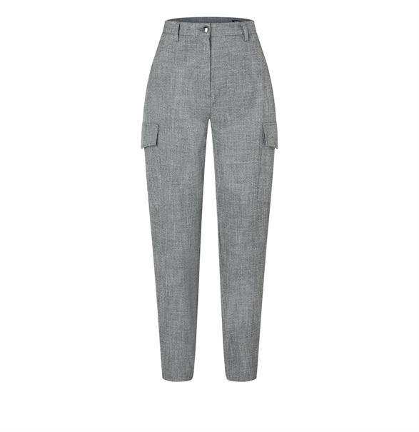 MAC JEANS - RAHEL, Bistretch dessiniert grau