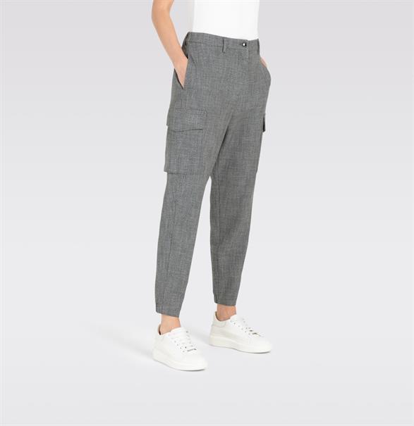 MAC JEANS - RAHEL, Bistretch dessiniert grau