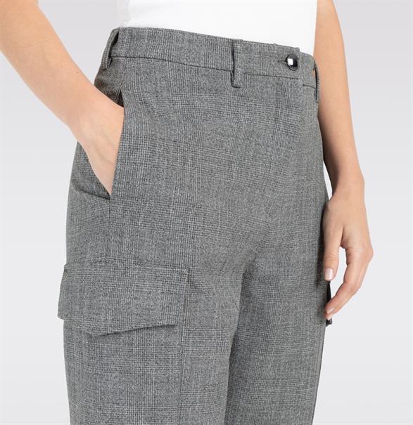 MAC JEANS - RAHEL, Bistretch dessiniert grau