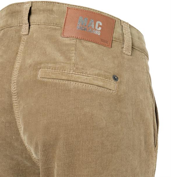 MAC JEANS - RICH CARGO, Baby soft corduroy grün