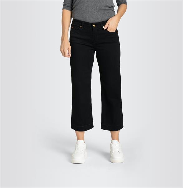 MAC JEANS - RICH CULOTTE, Light authentic denim black