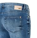 MAC JEANS - RICH CULOTTE rock, Light authentic denim blau