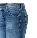MAC JEANS - RICH CULOTTE rock, Light authentic denim blau