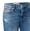 MAC JEANS - RICH CULOTTE rock, Light authentic denim blau