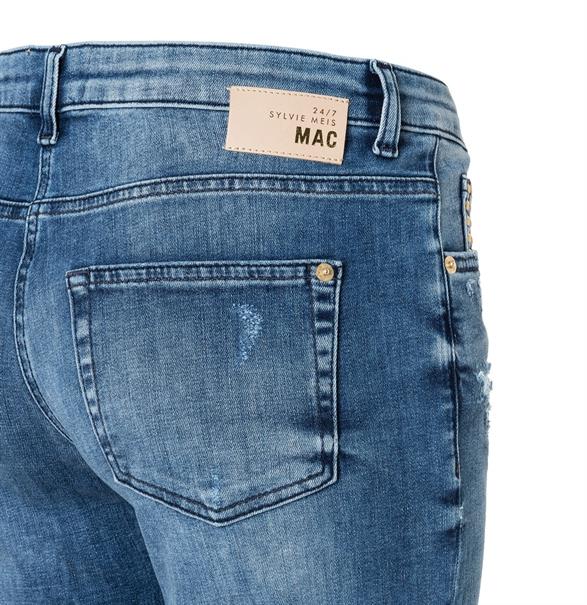 MAC JEANS - RICH CULOTTE rock, Light authentic denim blau