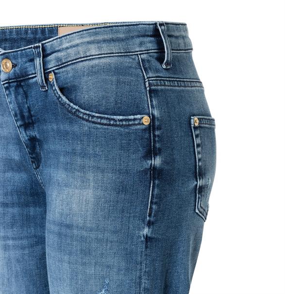 MAC JEANS - RICH CULOTTE rock, Light authentic denim blau