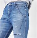 MAC JEANS - RICH , Organic Stretch Denim blau