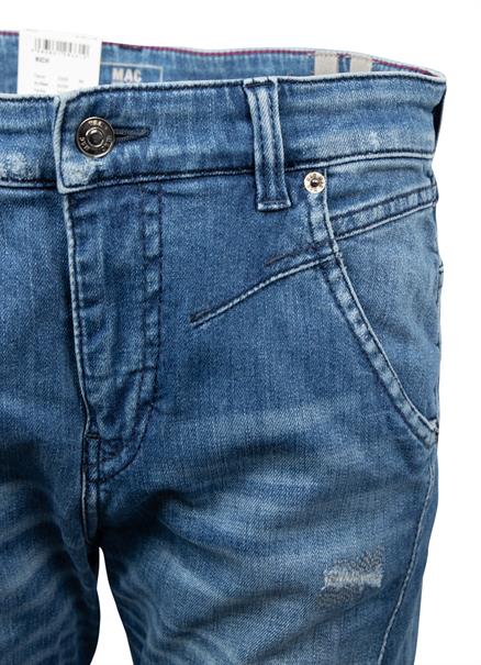 MAC JEANS - RICH , Organic Stretch Denim blau